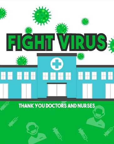 Promotional Thumbnail Fight Virus Game Riseup Labs Gaming Platform