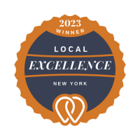 Badge of UpCity Local Excellence Award