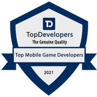 Top Mobile Game Developers 2021 Award Badge