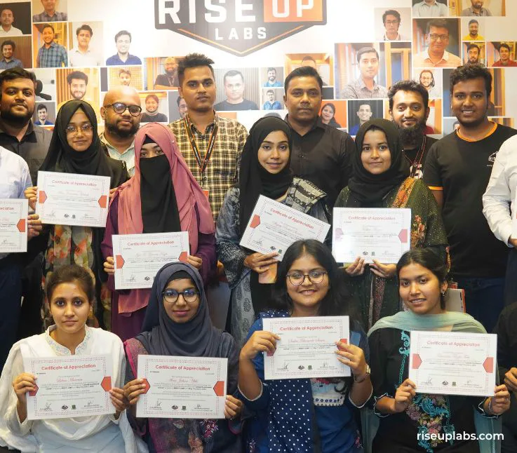 Inner thumbnail of BAUET Students Completed Industrial Attachment Course at Riseup Labs insight