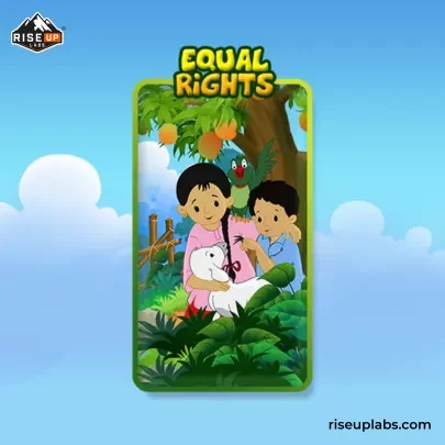 Image of communicating messages in Meena Game