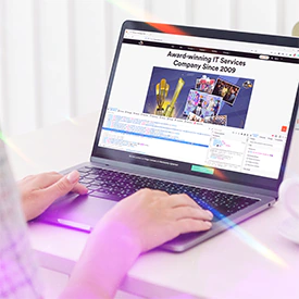 Core Service Area Web Development of Riseup Labs