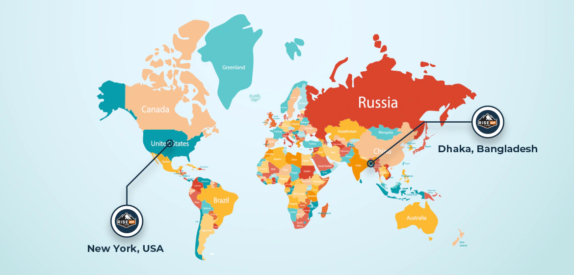 Global Presence of Riseup Labs USA and BD