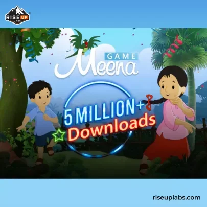 Image of 5 million+ downloads of Meena Game