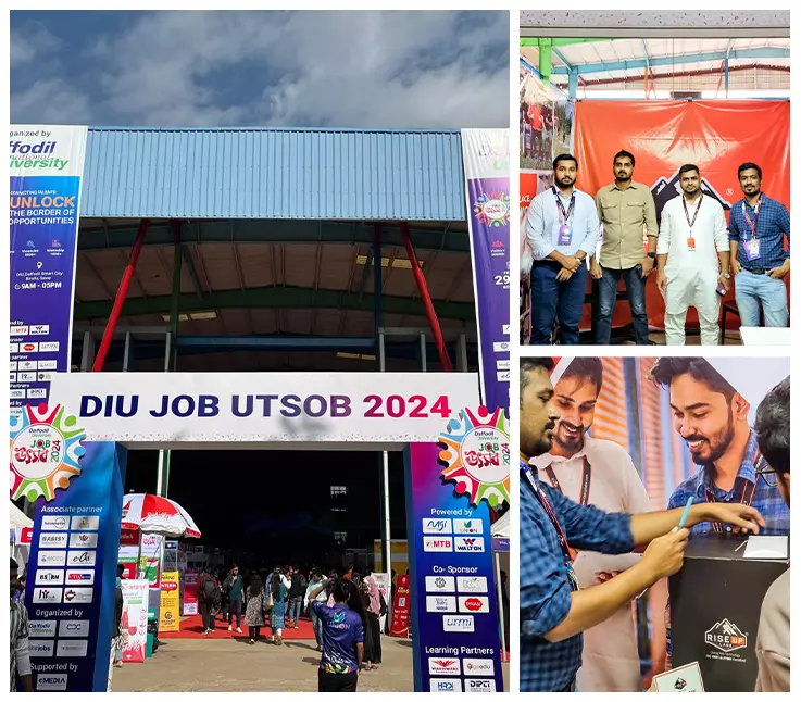 Riseup Labs Inspires Job Seekers at the Daffodil International University Job Utshob 2024 Inner Thumbnail